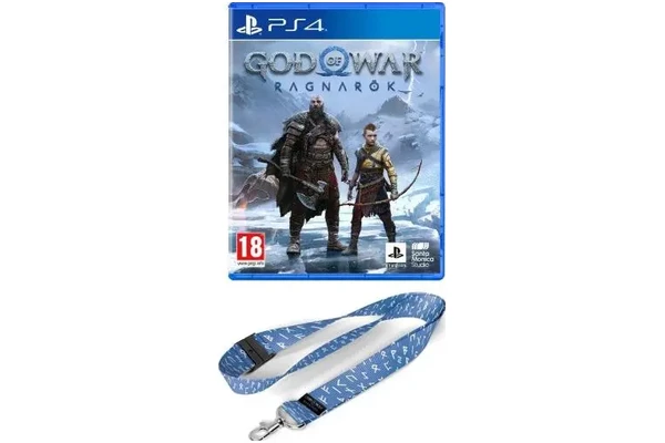 God of War Ragnarok + smycz PlayStation 4