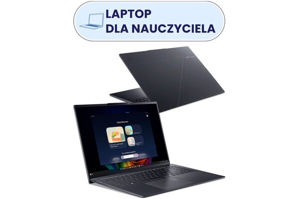 Laptop ACER Swift Go 16 16.0" AMD Ryzen AI 5 340 340 AMD Radeon 840M 32GB 512GB SSD Windows 11 Home szary