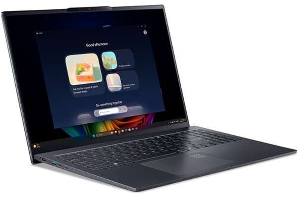 Laptop ACER Swift Go 16 16.0" AMD Ryzen AI 5 340 340 AMD Radeon 840M 32GB 512GB SSD Windows 11 Home szary