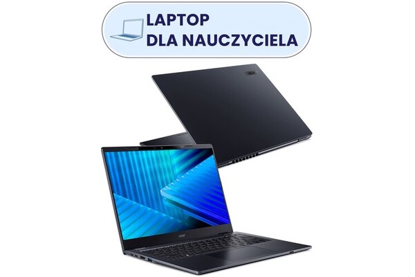 Laptop ACER TravelMate P4 14.0" Intel Core Ultra 5 225U Intel 16GB 512GB SSD Windows 11 Professional szaro-niebieski