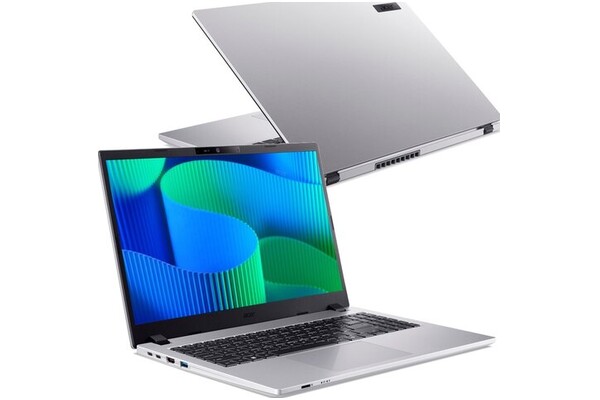 Laptop ACER TravelMate P2 15.6" Intel Core i5 1334U INTEL UHD 16GB 512GB SSD Windows 11 Home srebrny