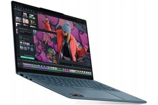 Laptop Lenovo Yoga Slim 7 14.0" AMD Ryzen AI 5 340 340 AMD Radeon 840M 16GB 512GB SSD M.2 Windows 11 Home srebrny