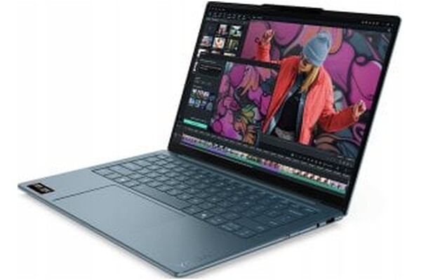 Laptop Lenovo Yoga Slim 7 14.0" AMD Ryzen AI 5 340 340 AMD Radeon 840M 16GB 512GB SSD M.2 Windows 11 Home srebrny