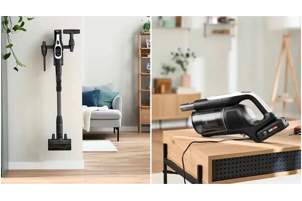 Odkurzacz Bosch BCS1041WAC Unlimited pionowy bezworkowy 2W biało-czarny