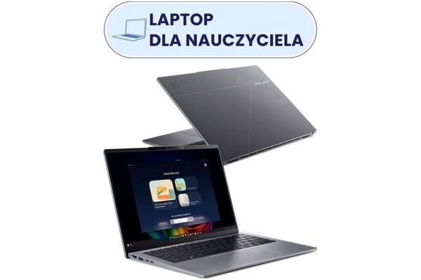 Laptop ACER Swift Go 14 14.0" AMD Ryzen AI 7 350 350 AMD Radeon 860M 32GB 1TB SSD Windows 11 Home srebrny