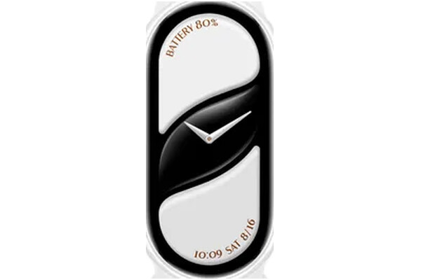 Smartwatch Xiaomi Mi Band 1.72" biały