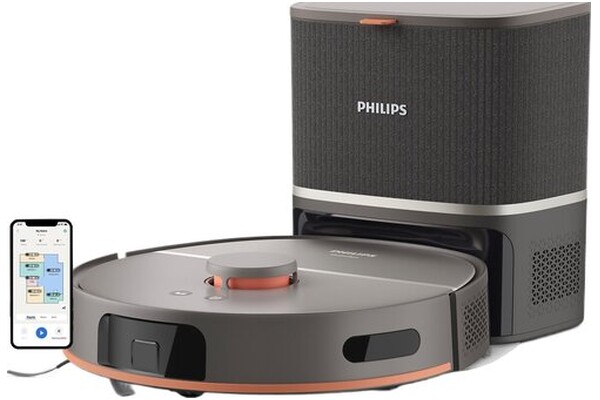 Odkurzacz Philips XU510010 robot sprzątający z pojemnikiem szary