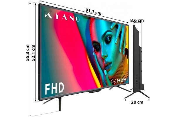 Telewizor KIANO 40" Full HD SlimTV 40
