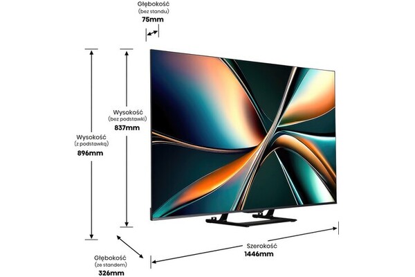 Telewizor Hisense 65" 4K Ultra HD 65U7Q