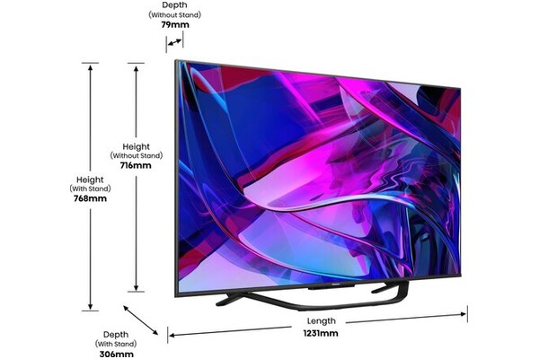 Telewizor Hisense 55" 4K Ultra HD 55U7KQ