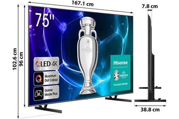 Telewizor Hisense 75" 4K Ultra HD 75A7KQ
