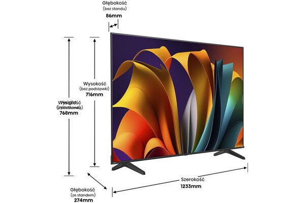 Telewizor Hisense 55" 4K Ultra HD 55A6N
