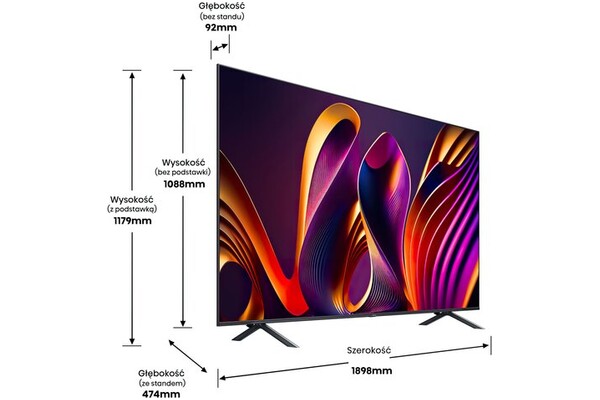 Telewizor Hisense 85" 4K Ultra HD 85E7NQ Pro