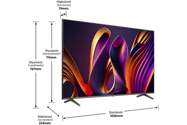 Telewizor Hisense 55" 4K Ultra HD 55E7NQ Pro