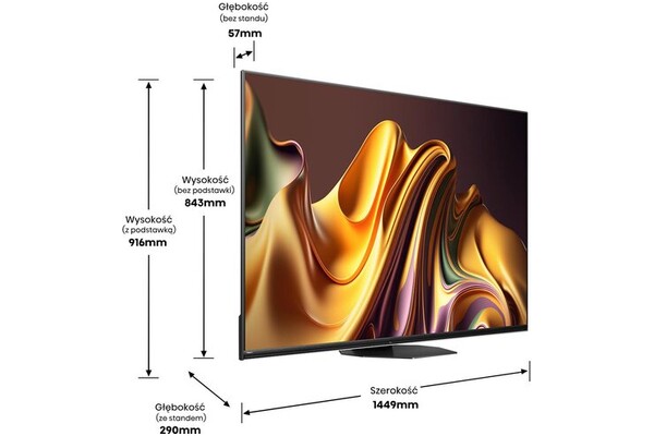 Telewizor Hisense 65" 4K Ultra HD 65U8NQ