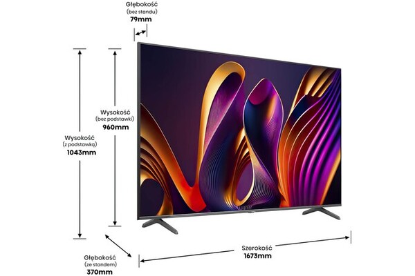 Telewizor Hisense 75" 4K Ultra HD 75E7NQ Pro