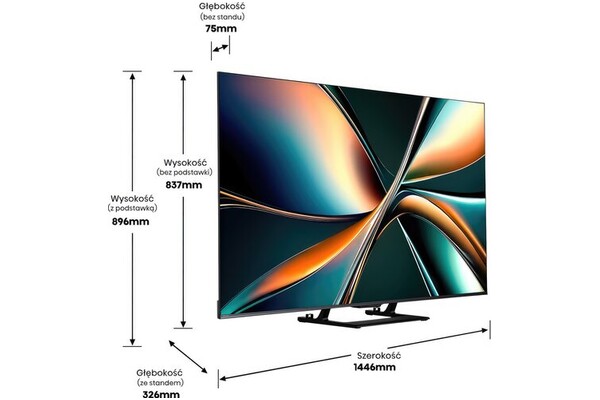 Telewizor Hisense 65" 4K Ultra HD 65U78Q