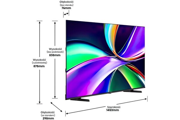 Telewizor Hisense 65" 4K Ultra HD 65E79Q Pro