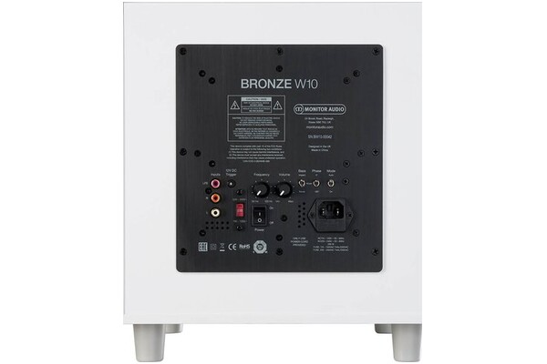 Subwoofer Aktywny Monitor Audio Bronze W10 6G , biały