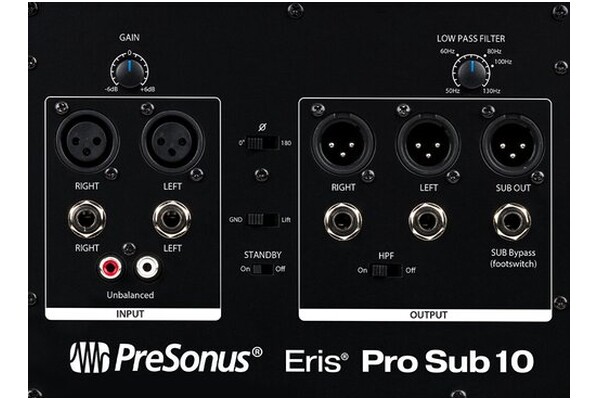 Subwoofer Aktywny PreSonus Eris Pro Sub10 , czarny