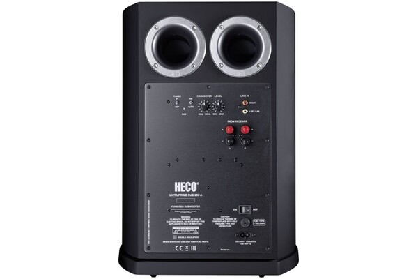 Subwoofer Aktywny Heco Victa Elite Sub 252A , czarny
