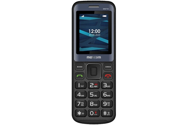Smartfon MaxCom czarny 1.77" 0.1GB/poniżej 0.5GB