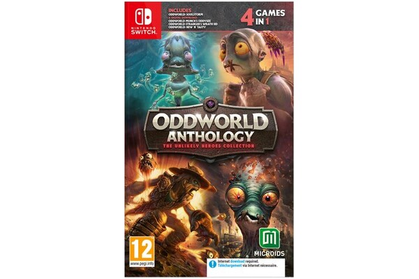 Oddworld Anthology The Unlikely Heroes Collection Nintendo Switch