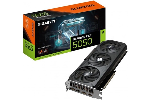 Karta graficzna GIGABYTE RTX 5050 Gaming OC 8GB GDDR6