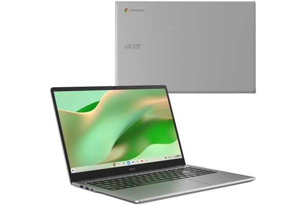 Laptop ACER Chromebook 315 15.6" Intel N150 Intel 8GB 128GB SSD chrome os srebrny