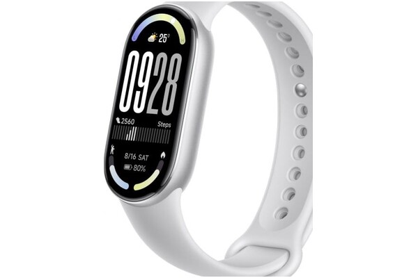 Smartwatch Xiaomi Mi Band 1.70" srebrny