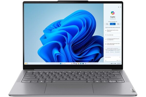 Laptop Lenovo Yoga Slim 7 14.0" Intel Core Ultra 5 125H Intel Arc 7 16GB 512GB SSD M.2 Windows 11 Home szary