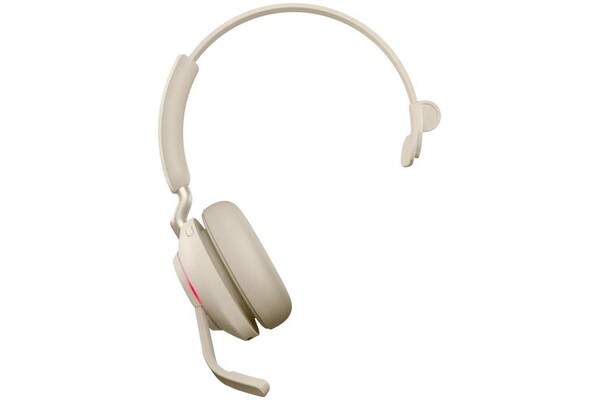 Słuchawki Jabra Evolve 2 65 UC Nauszne Bezprzewodowe beżowy