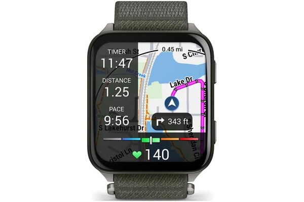 Smartband Garmin Venu X1 2.00" zielony