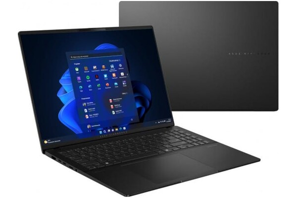 Laptop ASUS Vivobook S16 16.0" Intel Core Ultra 7 255H Intel Arc 32GB 1TB SSD Windows 11 Professional czarny