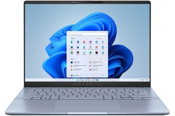 Laptop ASUS Vivobook S14 14.0" Intel Core Ultra 5 226V Intel Arc 16GB 512GB SSD Windows 11 Home niebieski