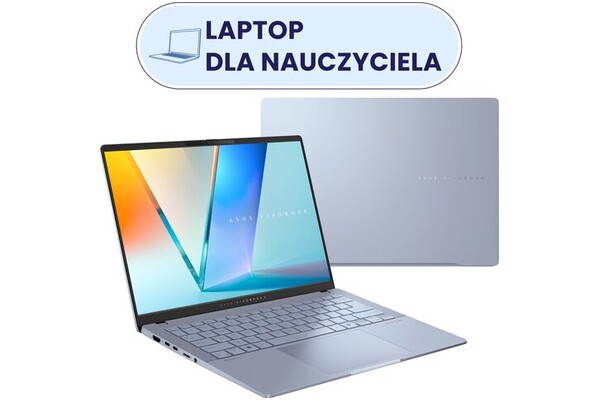 Laptop ASUS Vivobook S14 14.0" Intel Core Ultra 5 226V Intel Arc 130V 16GB 512GB SSD Windows 11 Home niebieski