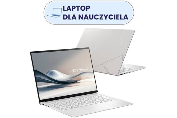 Laptop ASUS ZenBook S14 14.0" Intel Core Ultra 7 258V Intel Arc 140V 32GB 1TB SSD Windows 11 Home biały