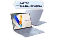 Laptop ASUS Vivobook S14 14.0" Intel Core Ultra 7 258V Intel Arc 140V 16GB 512GB SSD Windows 11 Home niebieski