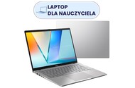 Laptop ASUS Vivobook S14 14.0" Intel Core Ultra 5 225H INTEL UHD 16GB 512GB SSD Windows 11 Home srebrny