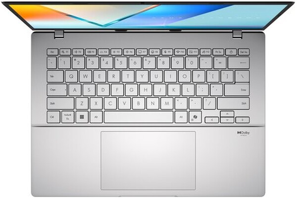 Laptop ASUS Vivobook S14 14.0" Intel Core Ultra 5 225H INTEL UHD 16GB 512GB SSD Windows 11 Home srebrny