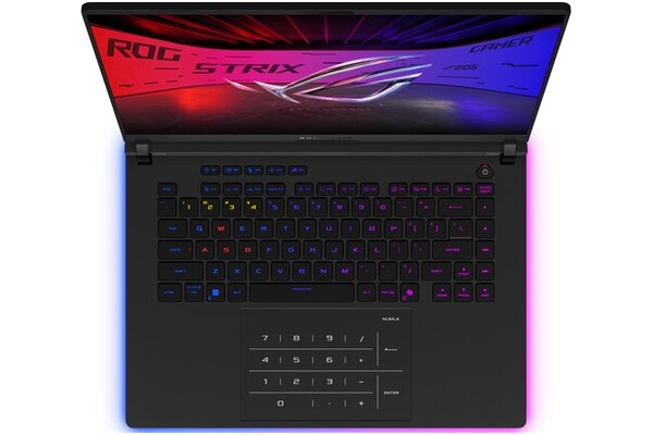 Laptop ASUS ROG Strix SCAR 16 16.0" Intel Core Ultra 9 275HX NVIDIA GeForce RTX 5080 64GB 2TB SSD Windows 11 Home czarny