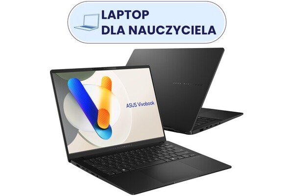 Laptop ASUS Vivobook S14 14.0" Intel Core Ultra 7 258V Intel Arc 32GB 1TB SSD Windows 11 Home czarny