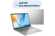 Laptop ASUS Vivobook S16 16.0" Intel Core Ultra 7 255H Intel Arc 140T 16GB 1TB SSD Windows 11 Home srebrny