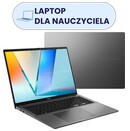 Laptop ASUS Vivobook S16 16.0" Intel Core Ultra 7 255H Intel Arc 140T 16GB 512GB SSD Windows 11 Home szary