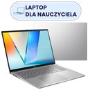 Laptop ASUS Vivobook S16 16.0" Intel Core i5 13420H INTEL UHD 16GB 512GB SSD Windows 11 Home srebrny
