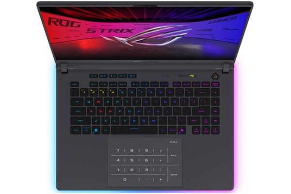 Laptop ASUS ROG Strix G16 16.0" Intel Core Ultra 7 255HX NVIDIA GeForce RTX 5070 Ti 32GB 1TB SSD Windows 11 Home szary