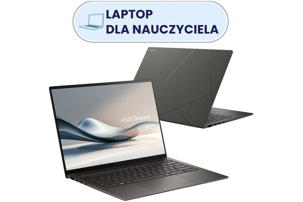 Laptop ASUS ZenBook S14 14.0" Intel Core Ultra 7 258V Intel Arc 140V 32GB 1TB SSD Windows 11 Home szary