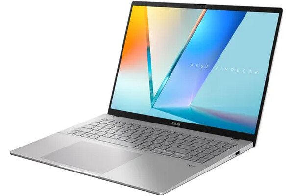 Laptop ASUS Vivobook S16 16.0" Intel Core Ultra 5 255H Intel Arc 16GB 512GB SSD Windows 11 Home srebrny