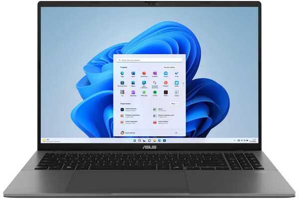 Laptop ASUS Vivobook S16 16.0" Intel Core Ultra 5 255H Intel Arc 16GB 512GB SSD Windows 11 Home szary