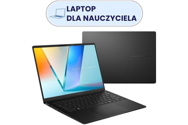 Laptop ASUS Vivobook S14 14.0" Intel Core Ultra 5 226V Intel Arc 16GB 512GB SSD Windows 11 Home czarny